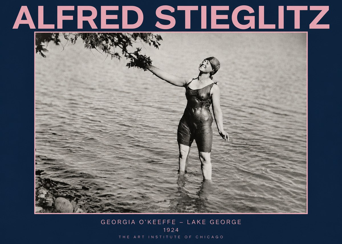 Alfred Stieglitz Lake George No3 - Juliste