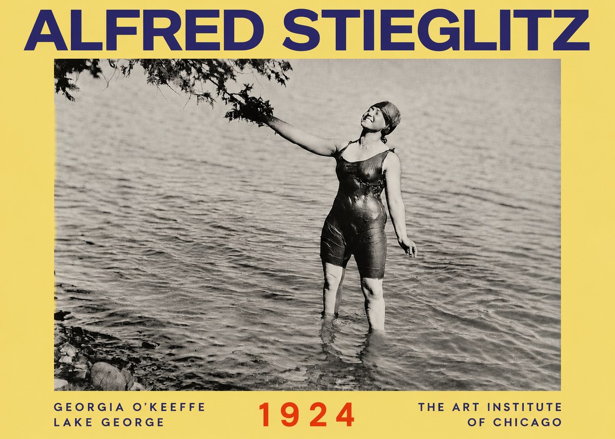 Alfred Stieglitz Lake George No4 - Juliste