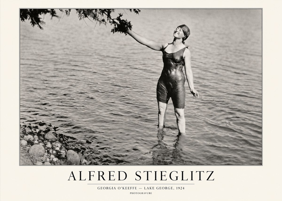 Alfred Stieglitz Lake George No6 - Juliste