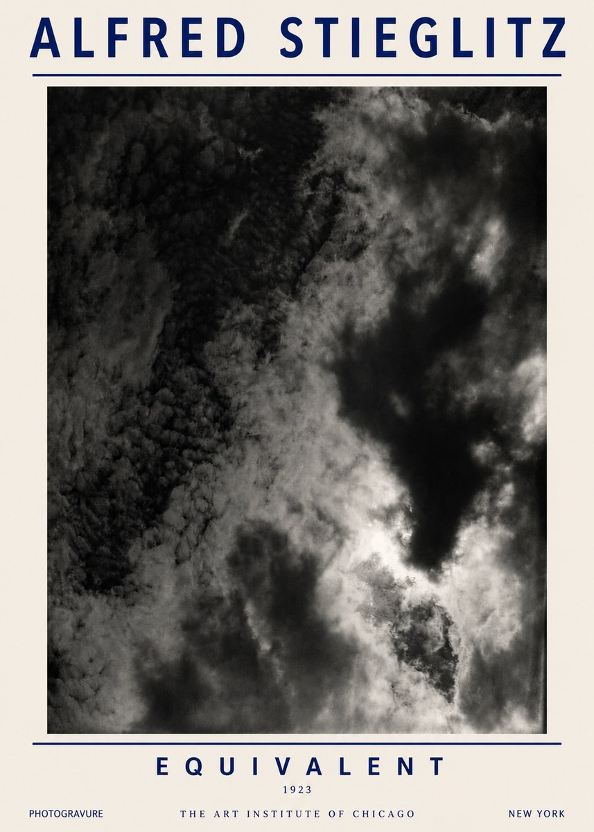 Alfred Stieglitz Equivalent V No3 - Juliste