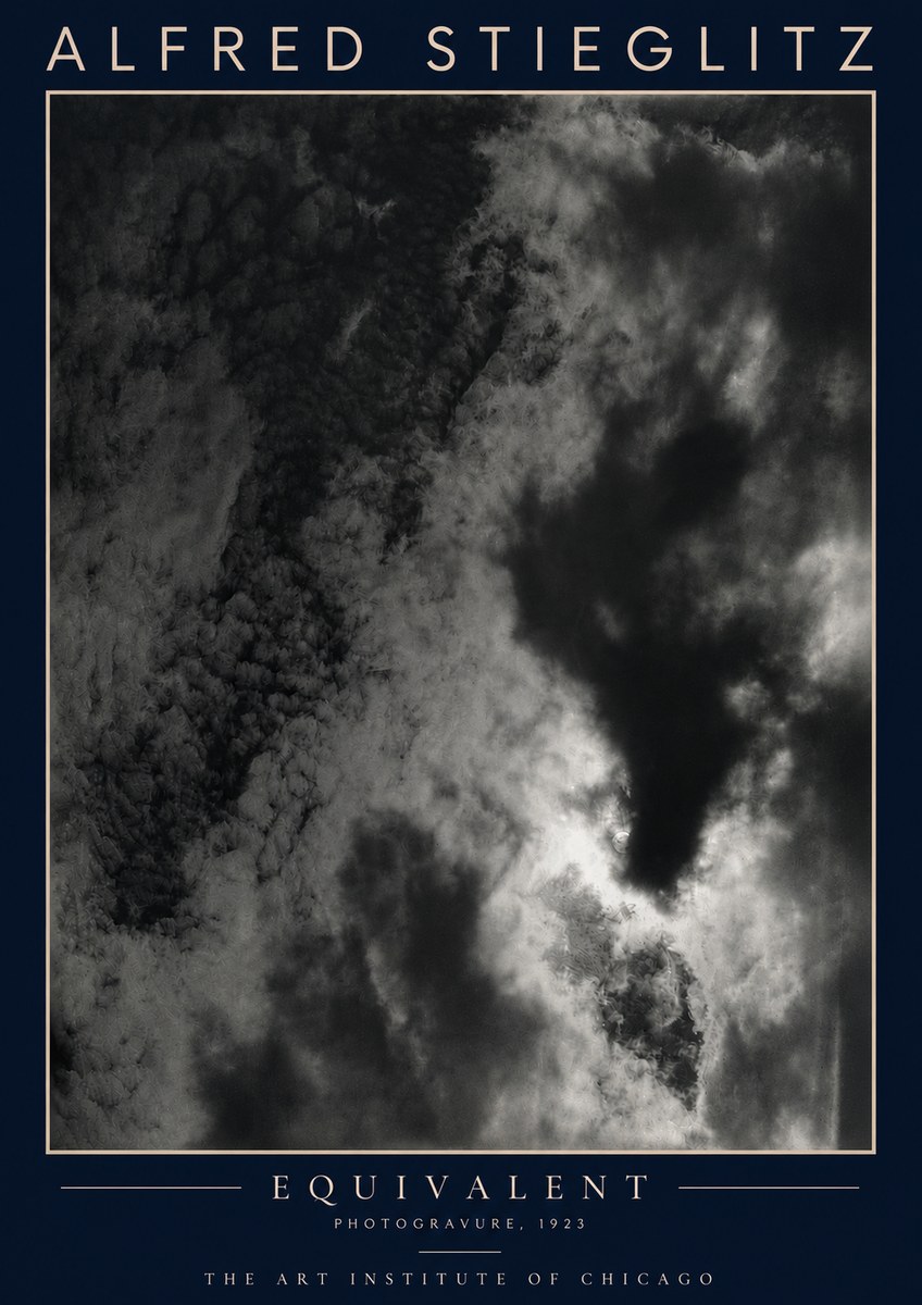 Alfred Stieglitz Equivalent V No4 - Juliste