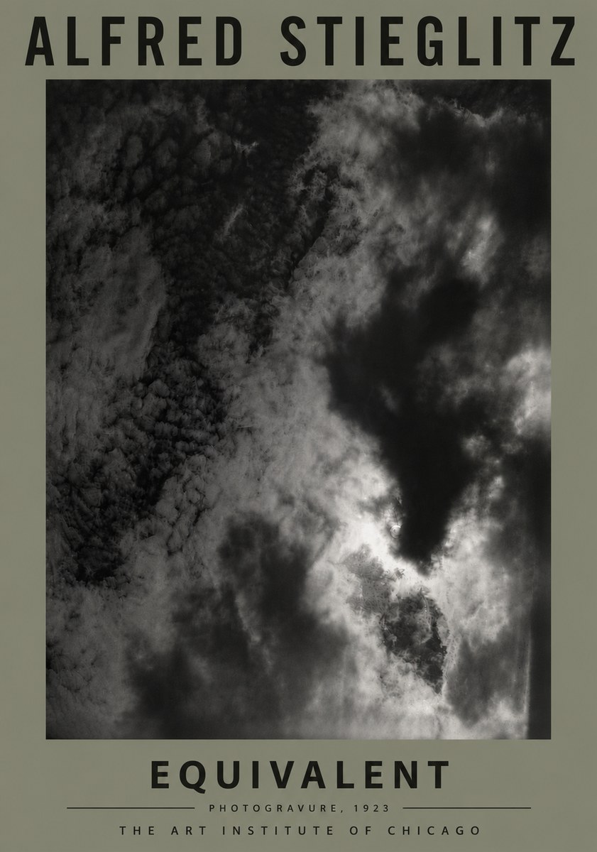 Alfred Stieglitz Equivalent V No6 - Juliste
