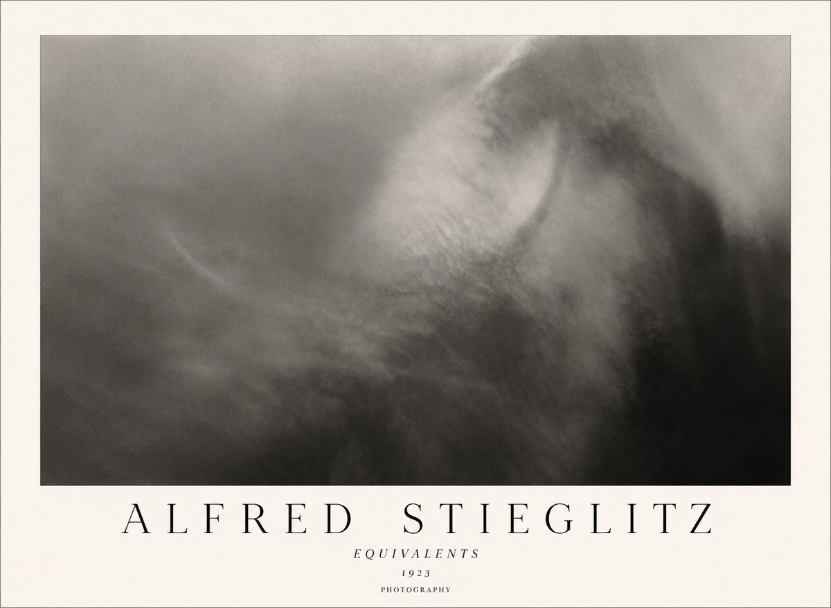 Alfred Stieglitz Equivalents III No1 - Juliste