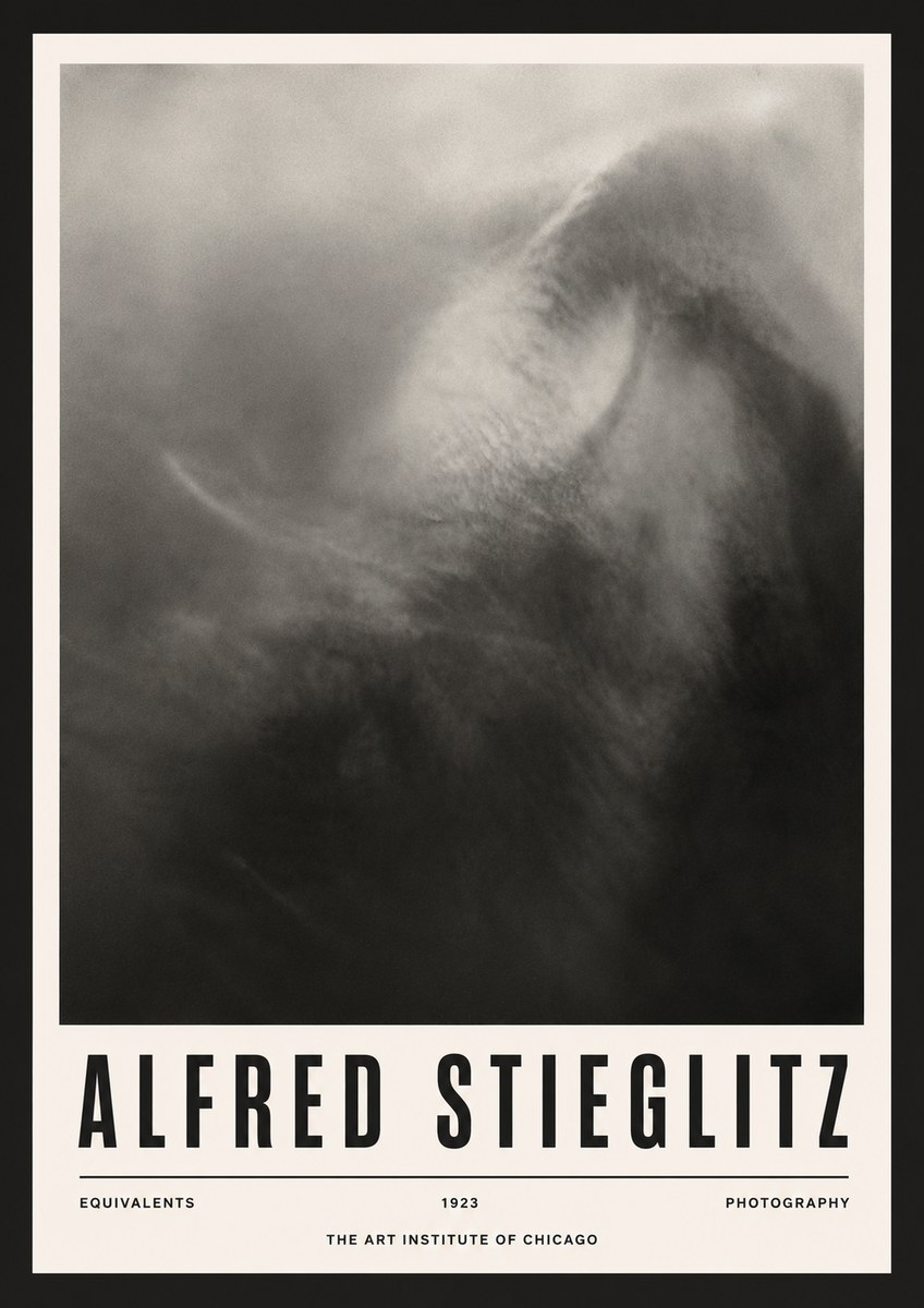 Alfred Stieglitz Equivalents III No4 - Juliste
