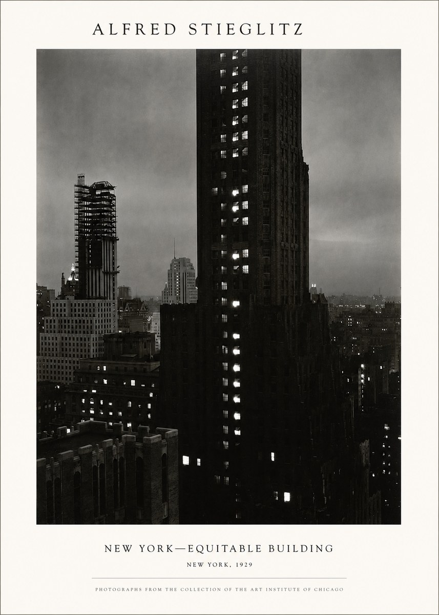 Alfred Stieglitz New York—equitable Building No1 - Juliste