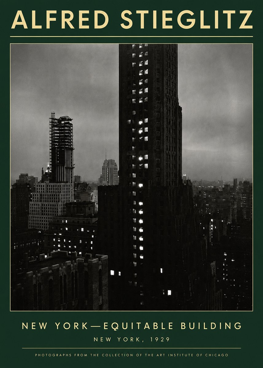 Alfred Stieglitz New York—equitable Building No5 - Juliste