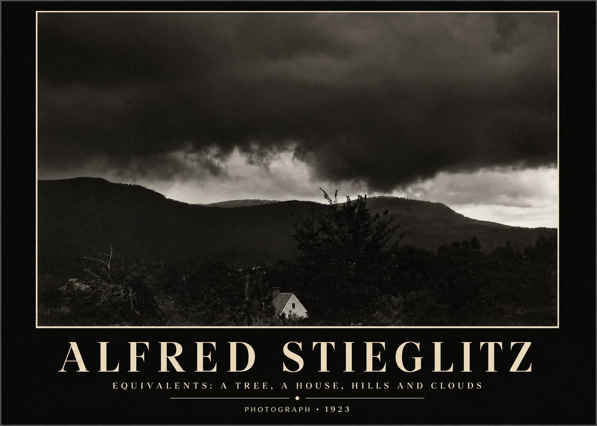 Alfred Stieglitz Equivalent VI No4 - Juliste