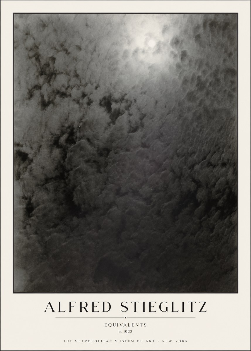 Alfred Stieglitz Equivalents IV No1 - Juliste
