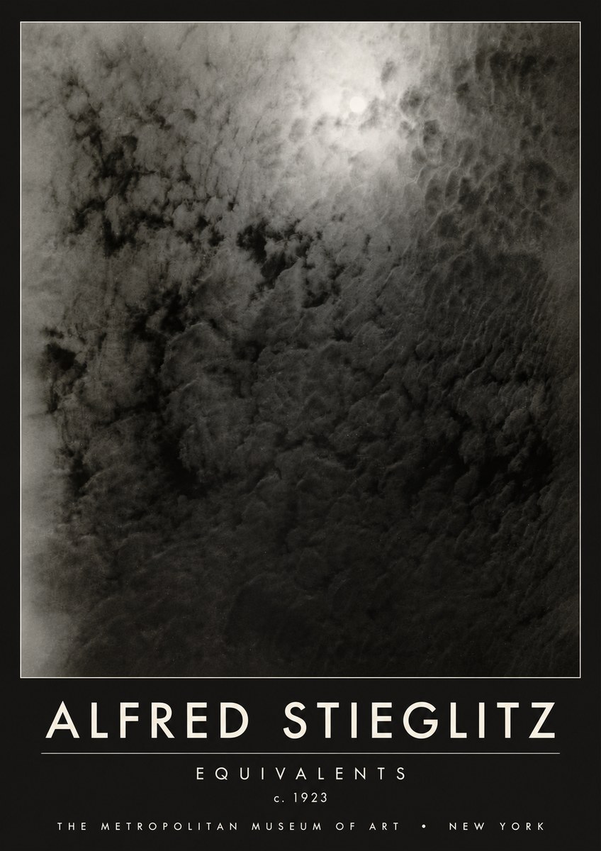 Alfred Stieglitz Equivalents IV No6 - Juliste