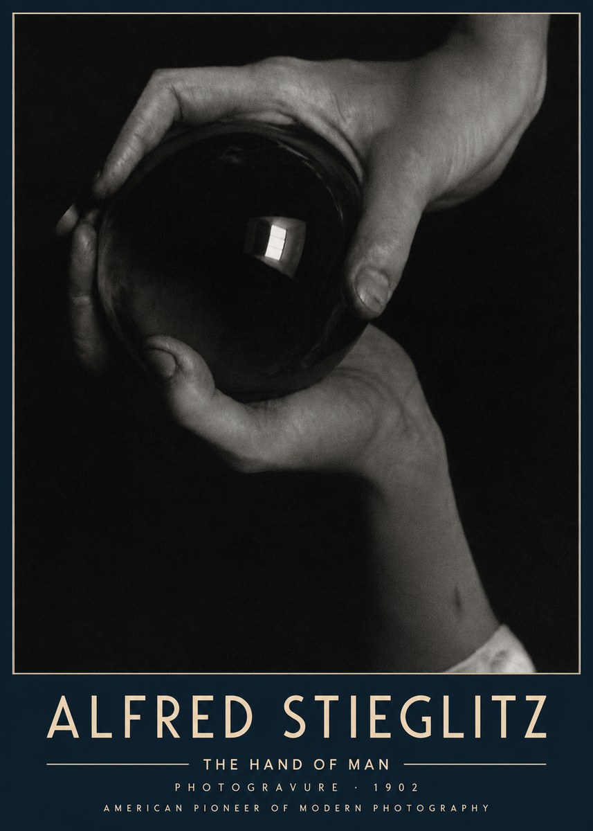 Alfred Stieglitz The Hand of Man II No3 - Juliste