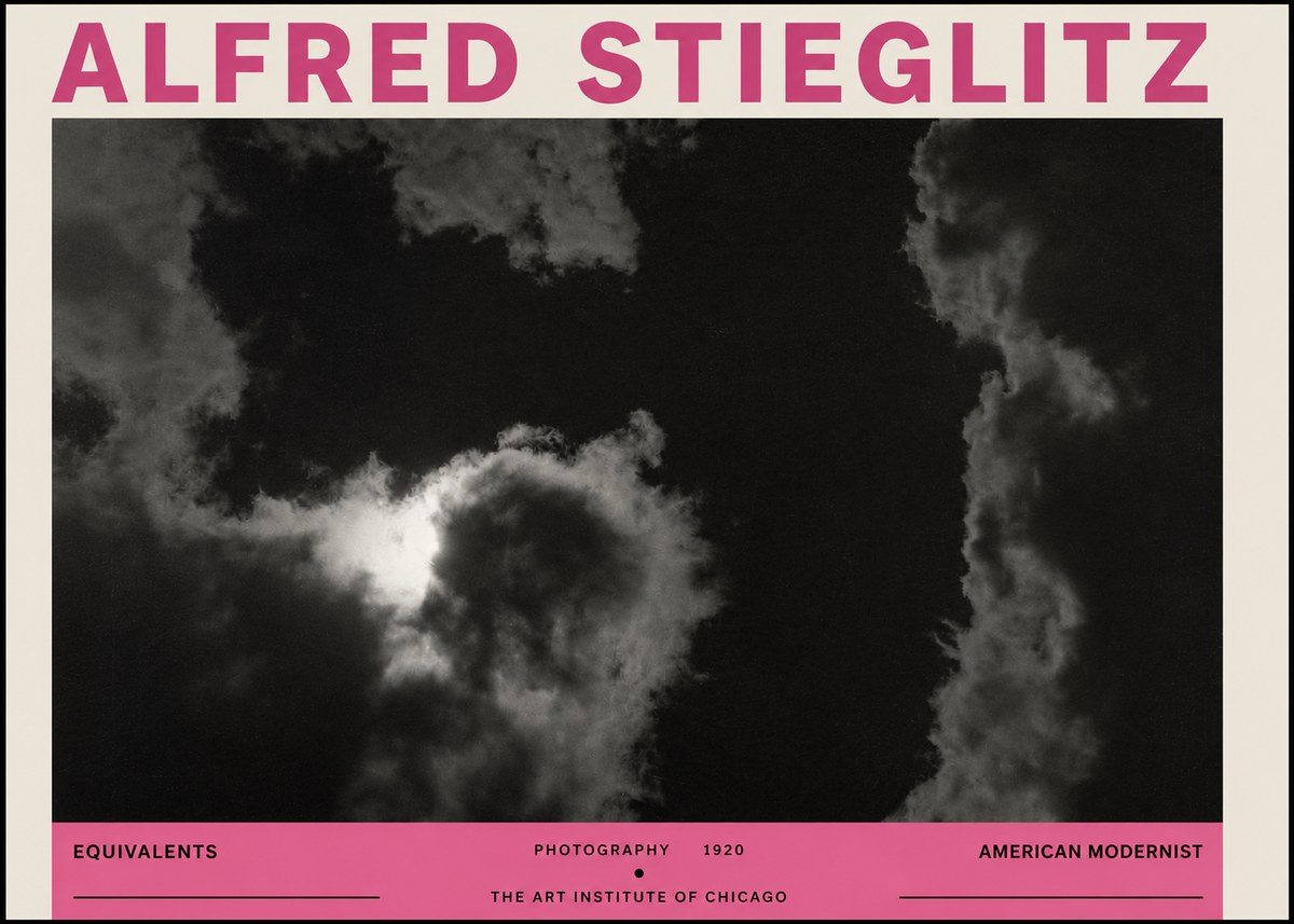 Alfred Stieglitz Equivalents V No3 - Juliste