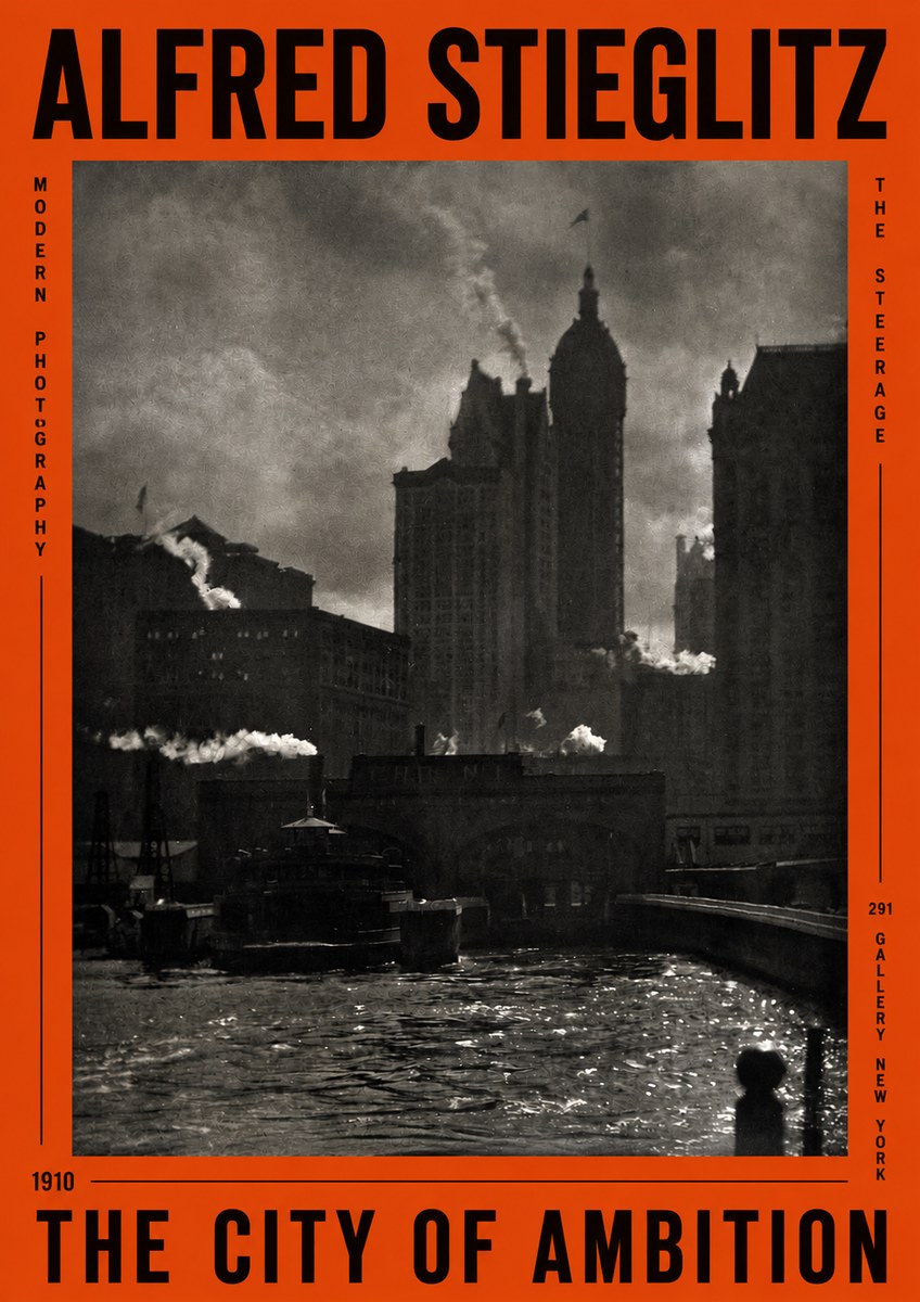 Alfred Stieglitz The City. New York No6 - Juliste