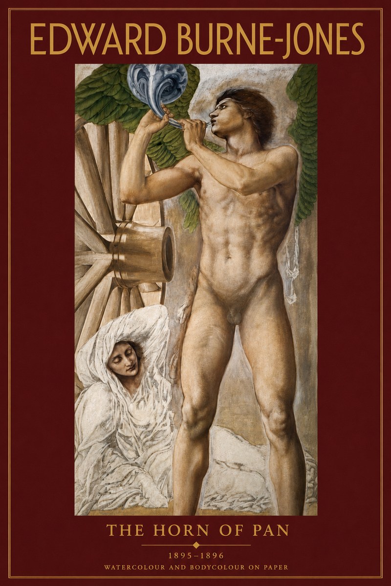Edward Burne-Jones The Hour of the Soul No3 - Juliste