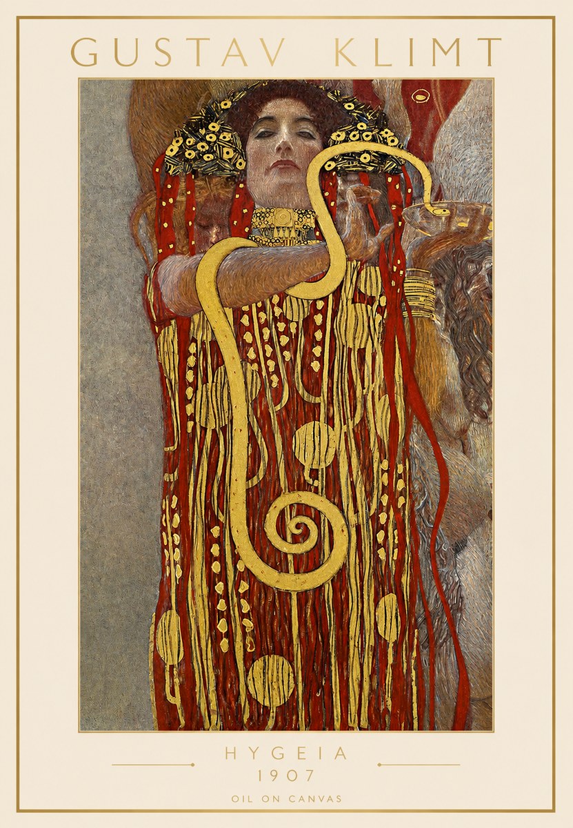 Klimt Hygeia No1 - Juliste