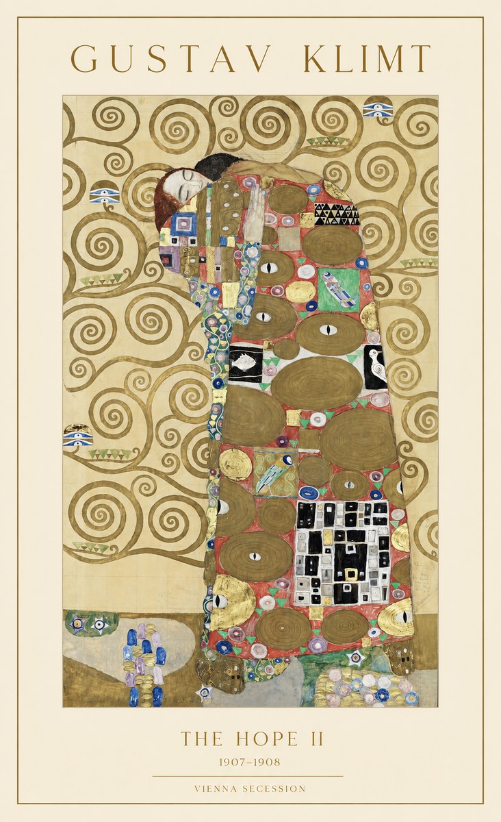 Klimt The Hope Ii No1 - Juliste