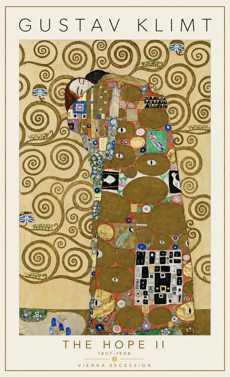 Klimt The Hope Ii No6 - Juliste