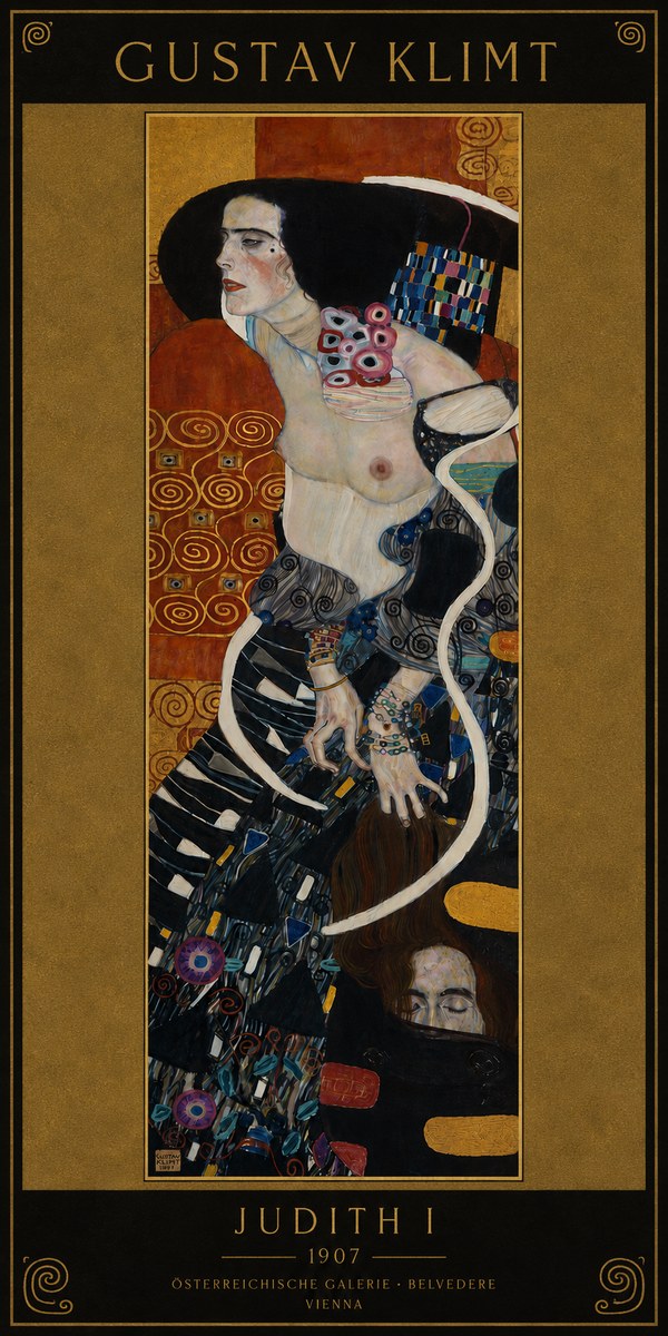 Klimt Judith I No3 - Juliste