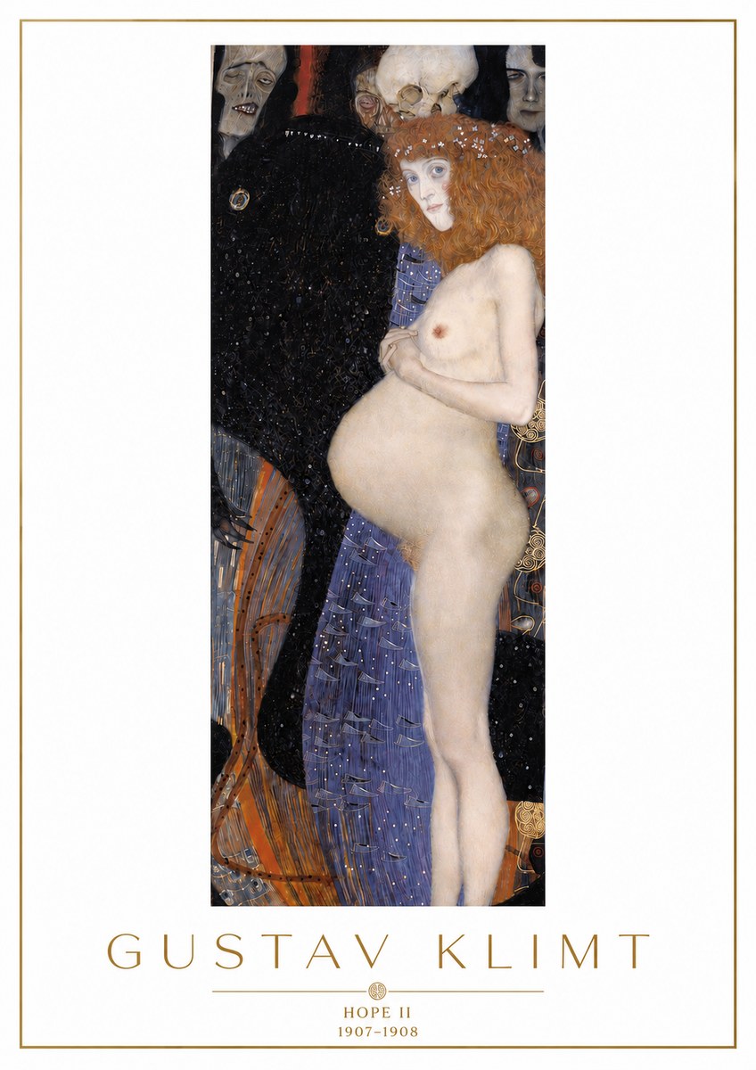 Klimt Hope Ii No4 - Juliste