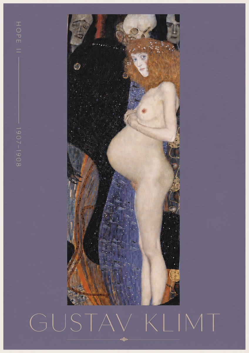 Klimt Hope Ii No5 - Juliste