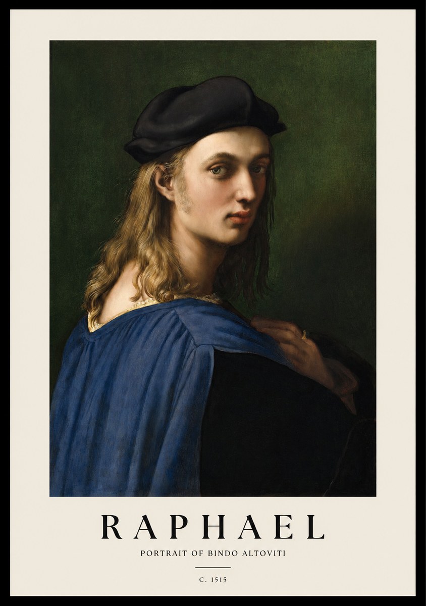 Raphael Portrait of Bindo Altoviti No1 - Juliste
