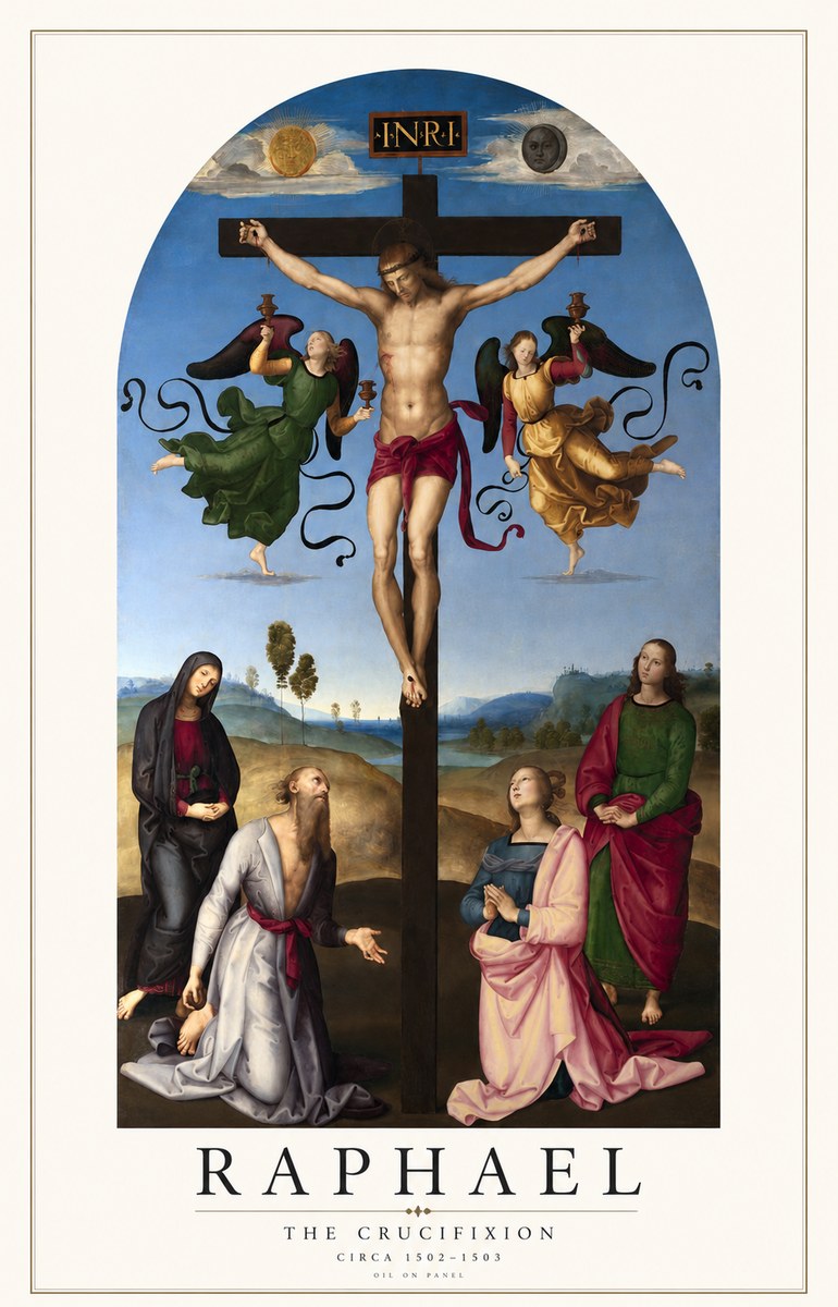 Raphael The Crucifixion No1 - Juliste