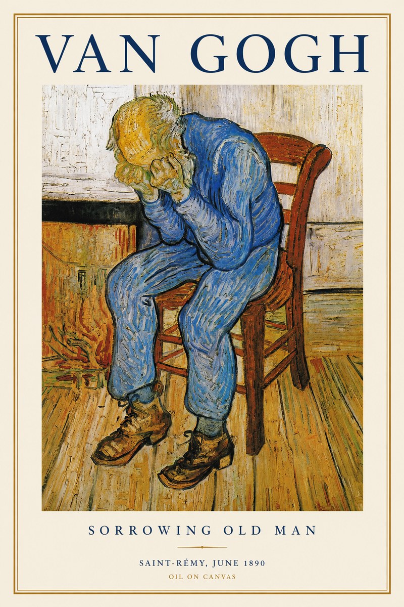 Van Gogh Sorrowing Old Man No1 - Juliste
