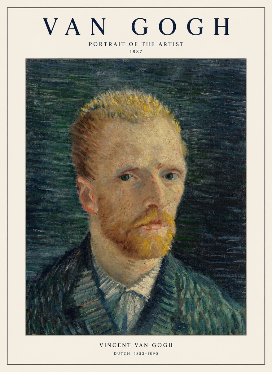 Van Gogh Portrait of the Artist II No1 - Juliste
