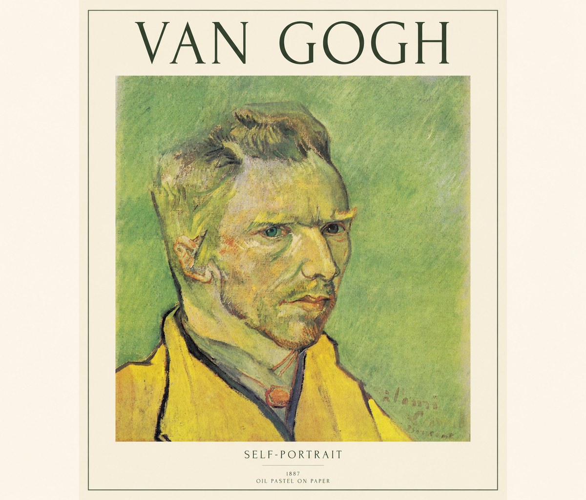 Van Gogh Self-portrait II No1 - Juliste