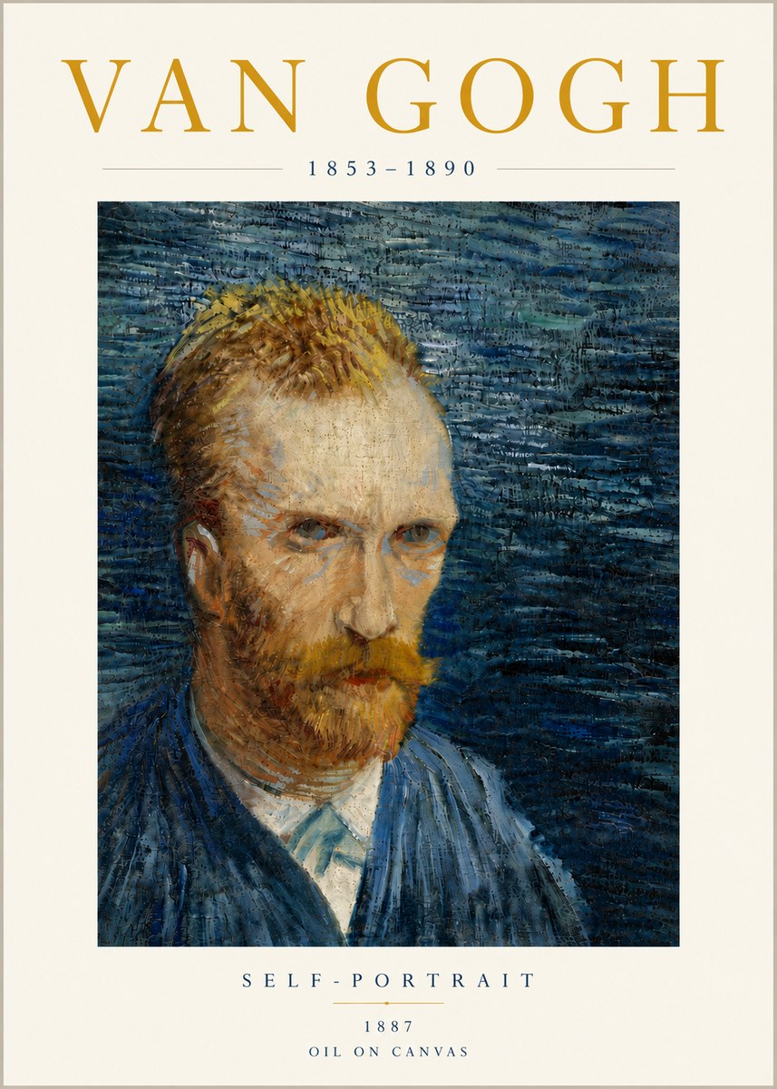 Van Gogh Self-portrait VI No6 - Juliste