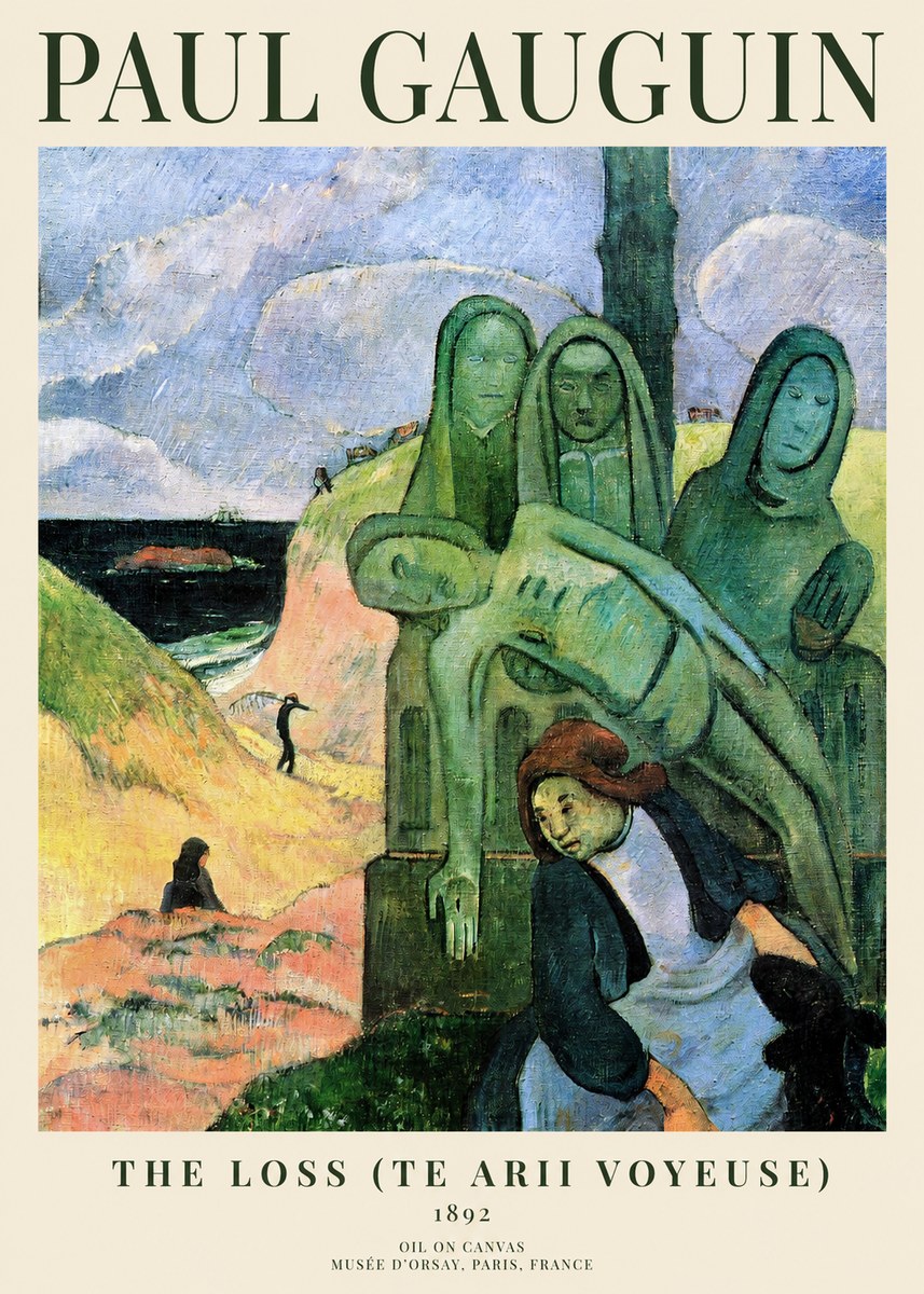 Paul Gauguin The Loss (Te Arii Voyeuse) No1 - Juliste