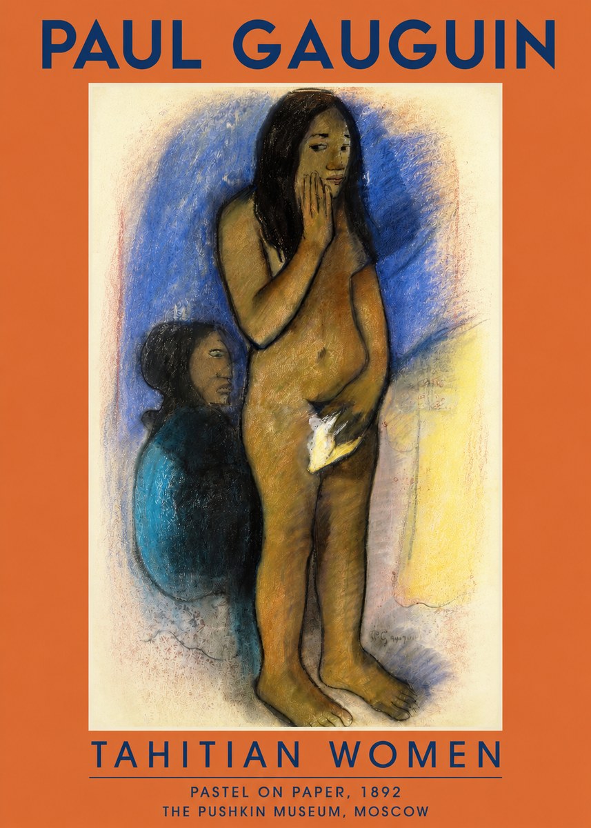 Paul Gauguin Tahitian Women No2 - Juliste