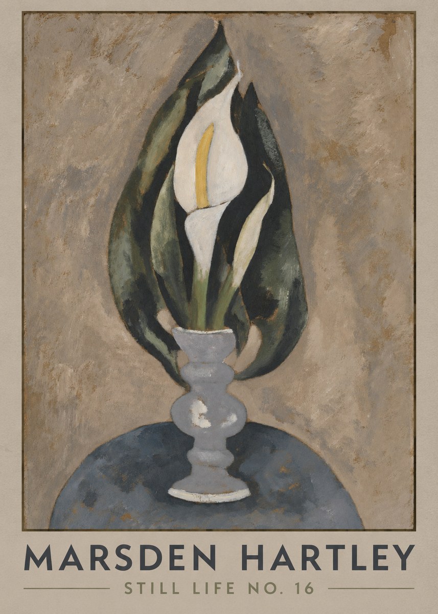Marsden Hartley Still Life No. 16 No1 - Juliste