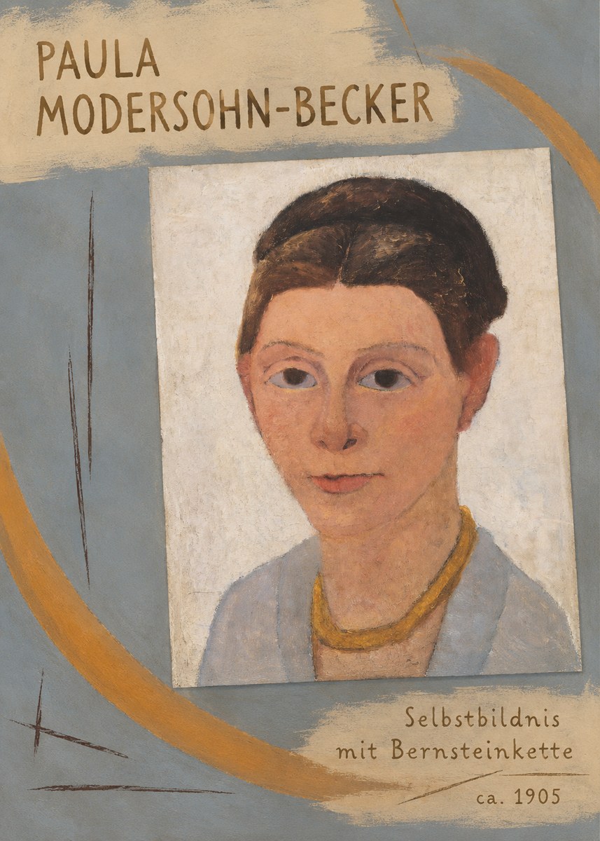 Paula Modersohn-Becker Selbstbildnis Mit Bernsteinkette No2 - Juliste