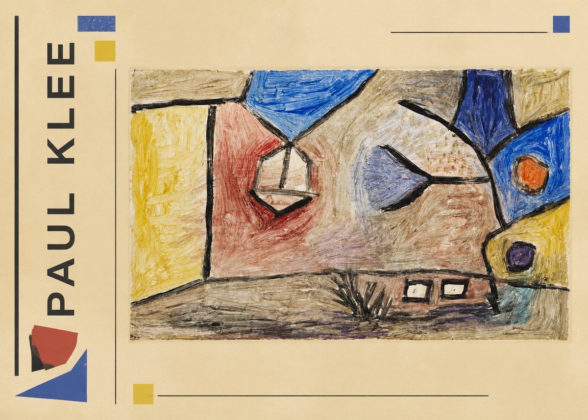 Paul Klee Der Niesen No2 - Juliste
