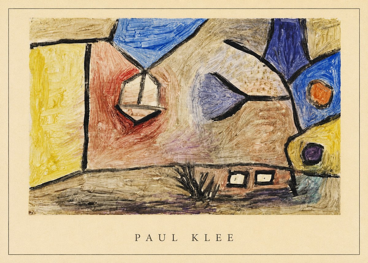 Paul Klee Der Niesen No3 - Juliste