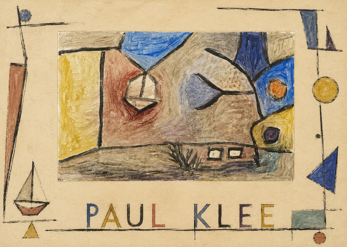 Paul Klee Der Niesen No4 - Juliste