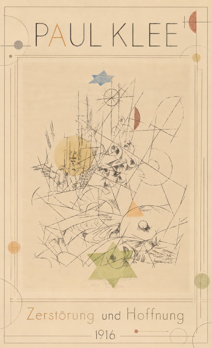 Paul Klee Zerstörung Und Hoffnung I No1 - Juliste