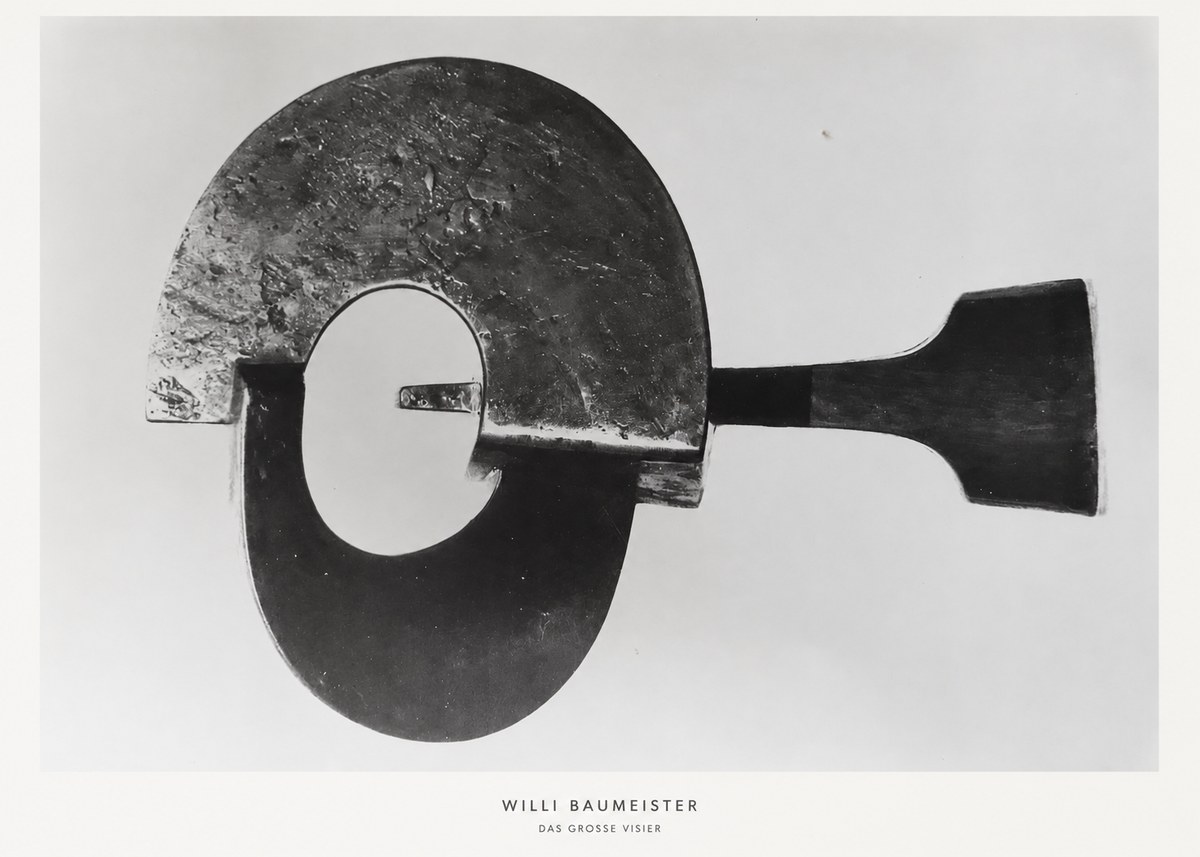 Willi Baumeister Das Grosse Visier No5 - Juliste