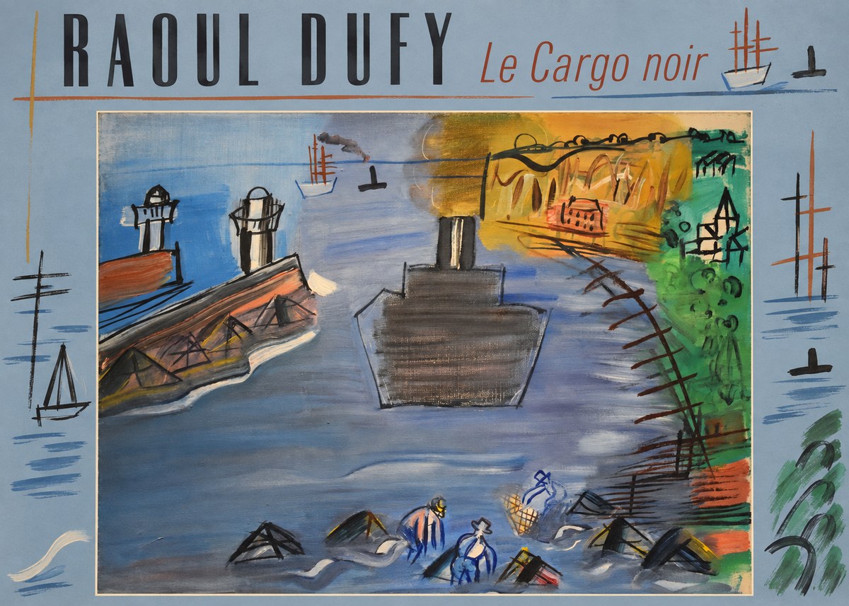 Raoul Dufy Le Cargo Noir No3 - Juliste