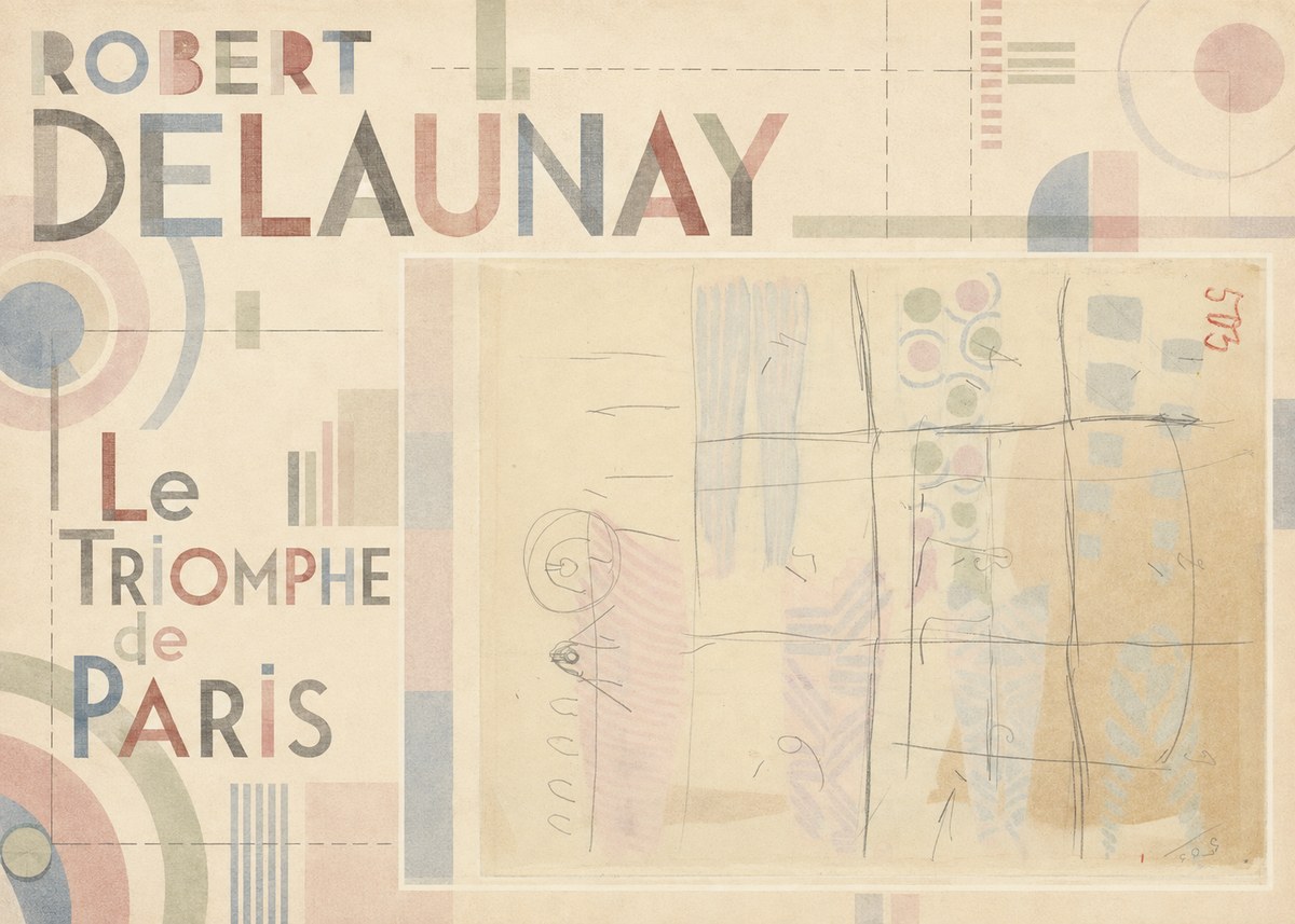 Robert Delaunay Le Triomphe De Paris I No5 - Juliste