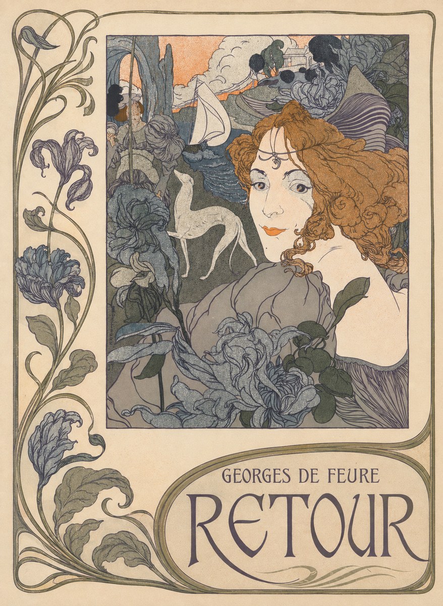 Georges de Feure Retour No2 - Juliste
