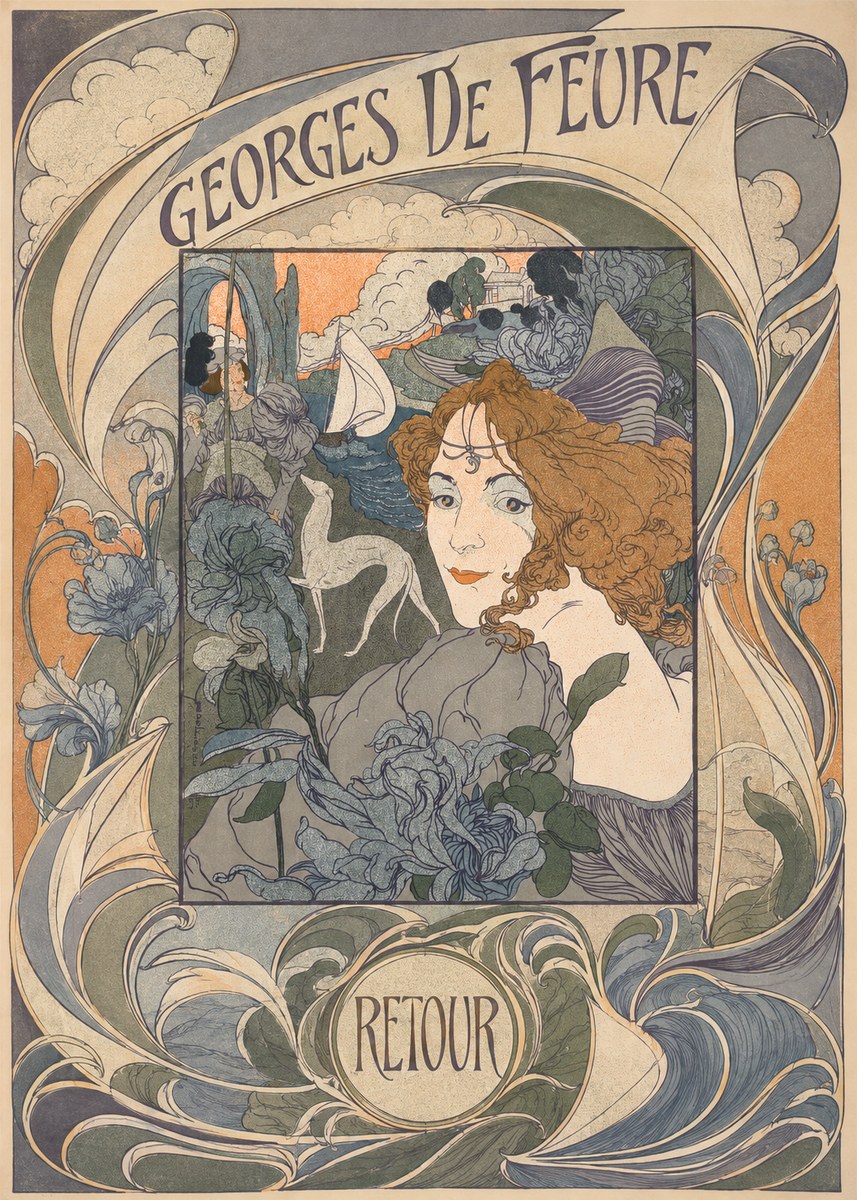 Georges de Feure Retour No6 - Juliste