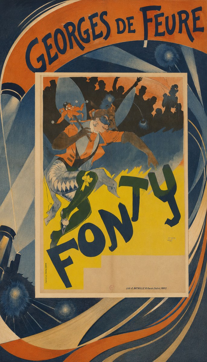 Georges de Feure Fonty I No2 - Juliste