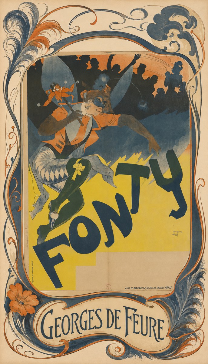 Georges de Feure Fonty I No4 - Juliste