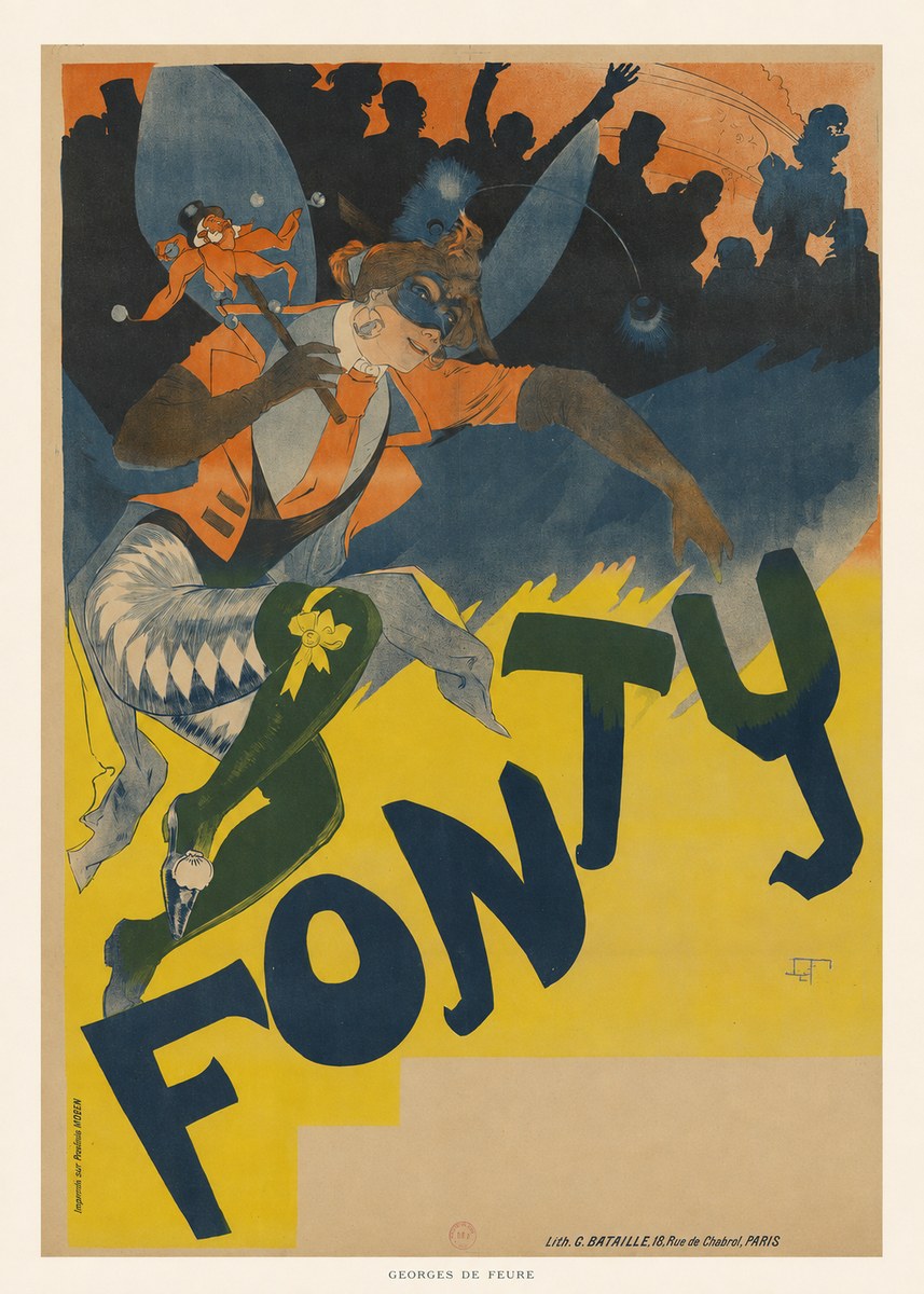 Georges de Feure Fonty I No6 - Juliste
