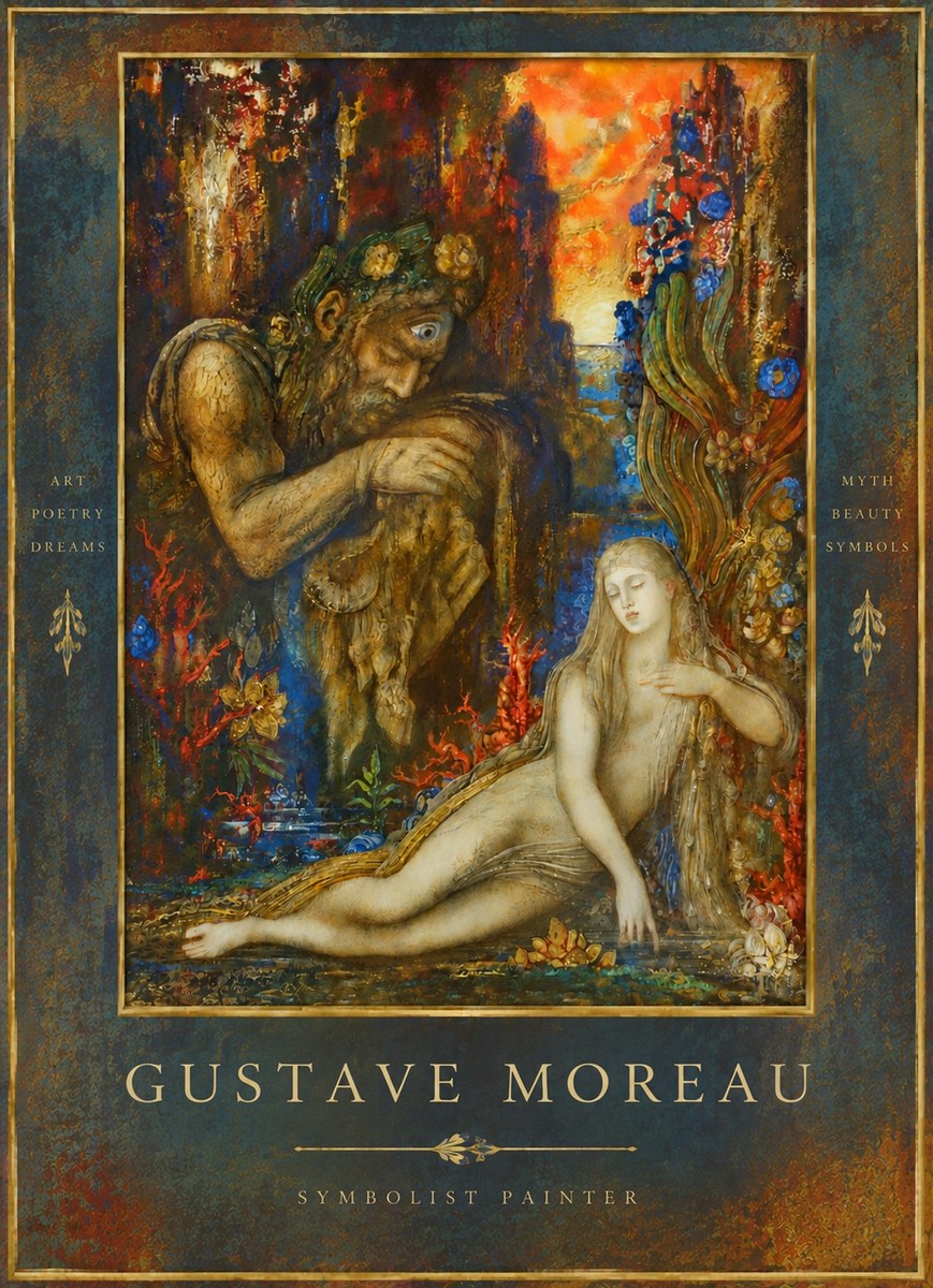Gustave Moreau Galatea I No4 - Juliste