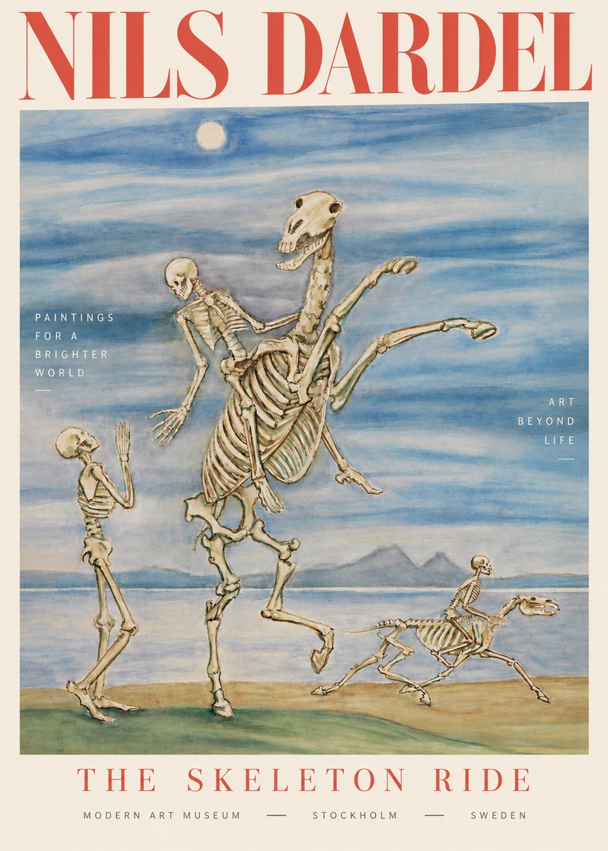 Nils Dardel The Dancer No4 - Juliste