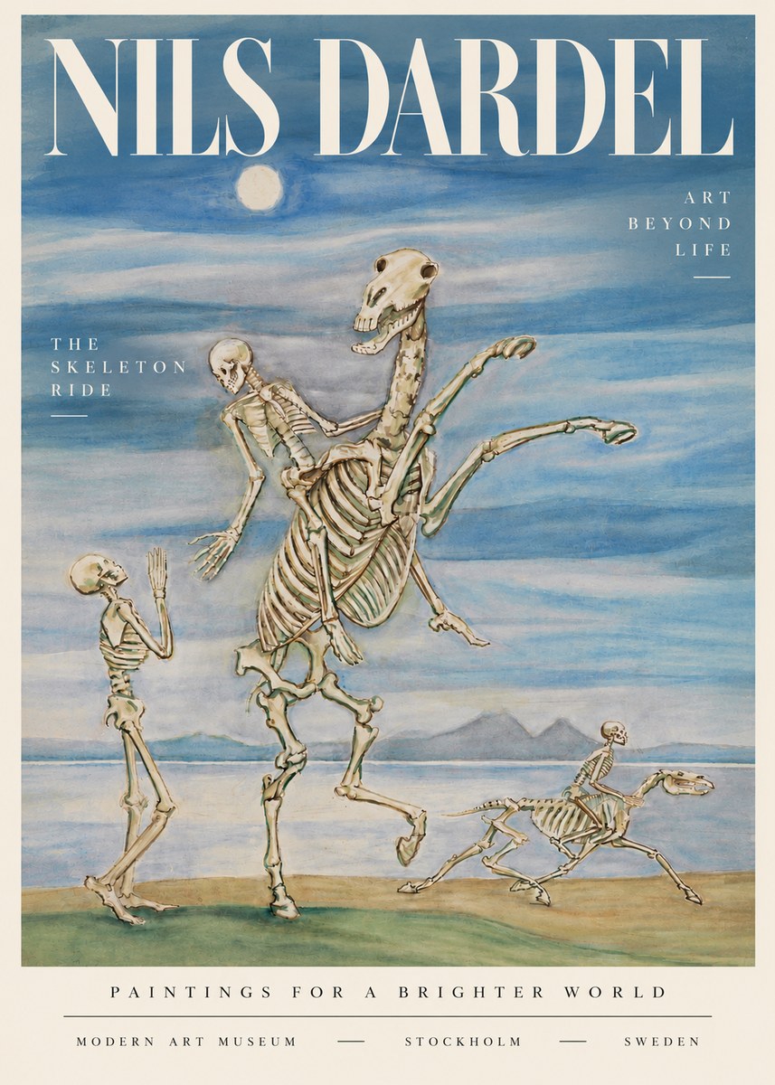 Nils Dardel The Dancer No5 - Juliste