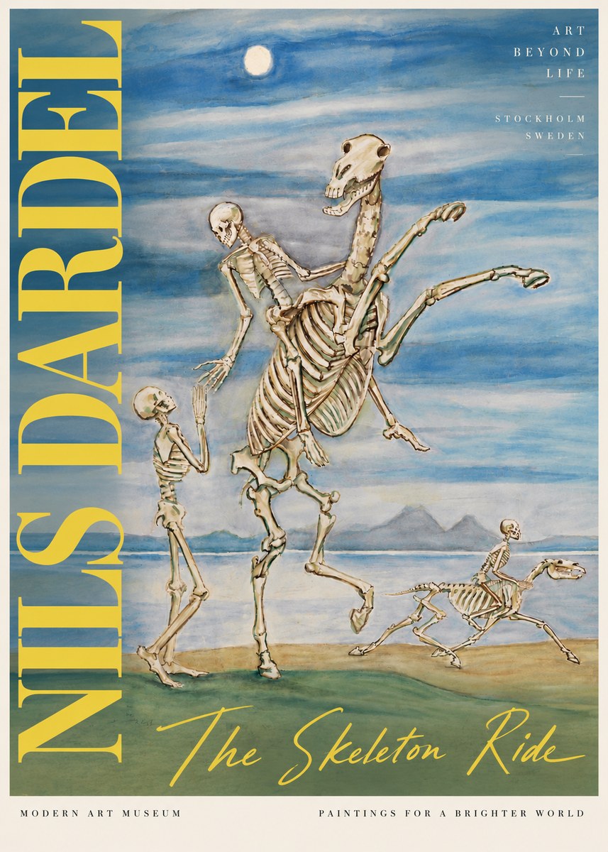 Nils Dardel The Dancer No6 - Juliste