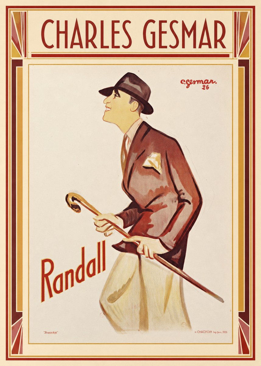 Charles Gesmar Randall I No1 - Juliste